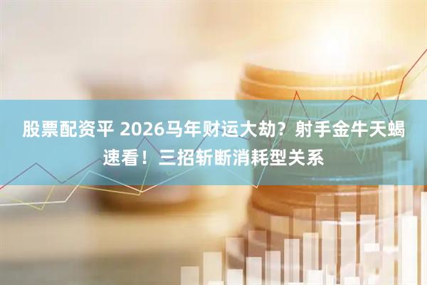 股票配资平 2026马年财运大劫？射手金牛天蝎速看！三招斩断消耗型关系